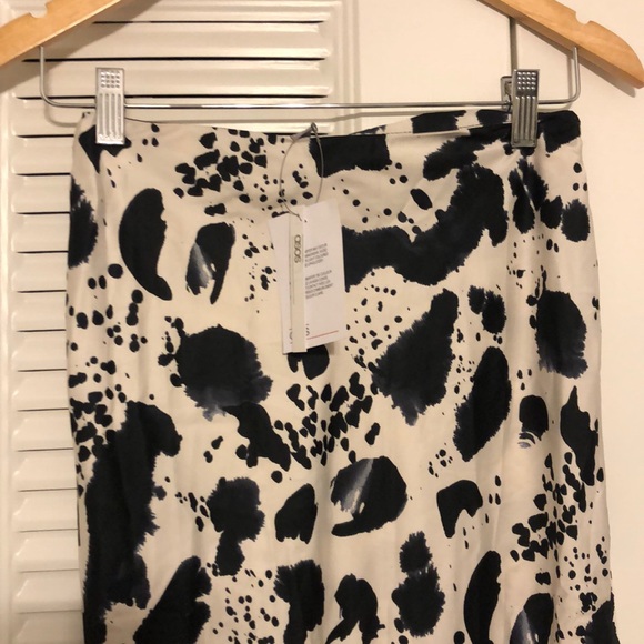 ASOS Y2K satin midi skirt - Picture 8 of 8